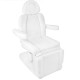 Elektrické kozmetické kreslo s vyhrievaním AZZURRO 708A 4x motor biele Elektrické kozmetické kreslo s vyhrievaním AZZURRO 708A 4x motor biele