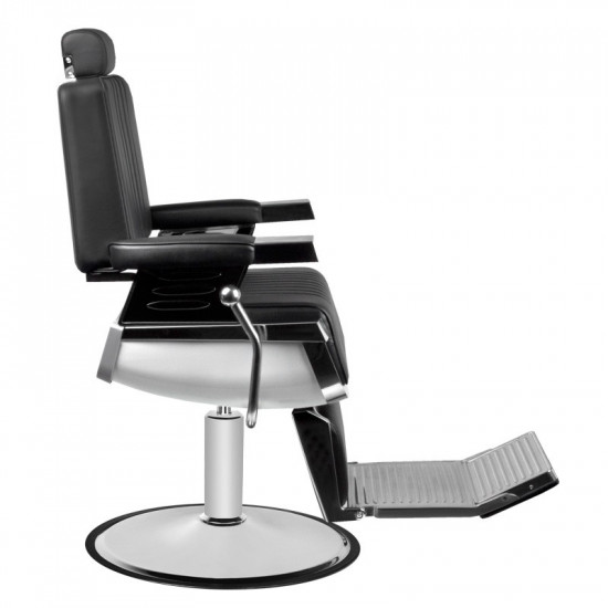 Barberské kreslo Hair System Royal X čierne