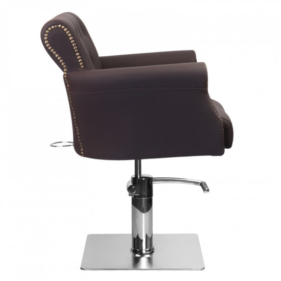 Kadernícke kreslo Hair System BER-8541 hnedé Kadernícke kreslo Hair System BER-8541 hnedé