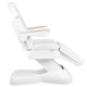 Elektrické kozmetické kreslo Sillon Lux 273B biele + taburetka 304 Elektrické kozmetické kreslo Sillon Lux 273B biele + taburetka 304
