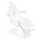 Elektrické kozmetické kreslo Sillon Lux 273B biele + taburetka 304 Elektrické kozmetické kreslo Sillon Lux 273B biele + taburetka 304