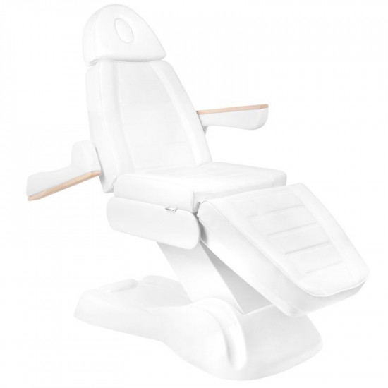 Elektrické kozmetické kreslo Sillon Lux 273B biele + taburetka 304 Elektrické kozmetické kreslo Sillon Lux 273B biele + taburetka 304