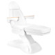 Elektrické kozmetické kreslo Sillon Lux 273B biele + taburetka 304 Elektrické kozmetické kreslo Sillon Lux 273B biele + taburetka 304