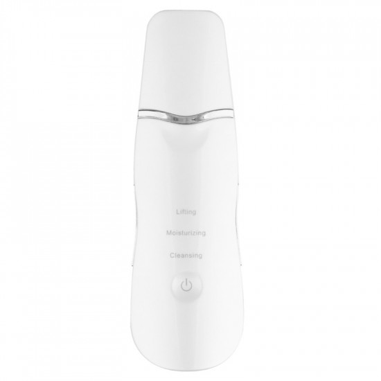 Kozmetický prístroj Mini Skin Scrubber biely