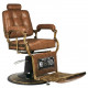 Barberské kreslo Gabbiano Boss Old Lether svetlo-hnedé Barberské kreslo Gabbiano Boss Old Lether svetlo-hnedé