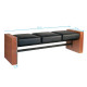Sofa do čakárne Gabbiano F013 čierna Sofa do čakárne Gabbiano F013 čierna