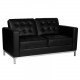 Sofa do čakárne Gabbiano BM18019 čierna Sofa do čakárne Gabbiano BM18019 čierna