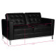Sofa do čakárne Gabbiano BM18019 čierna Sofa do čakárne Gabbiano BM18019 čierna