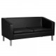 Sofa do čakárne Gabbiano BM18003 čierna Sofa do čakárne Gabbiano BM18003 čierna