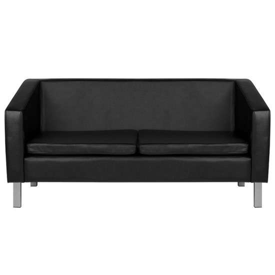 Sofa do čakárne Gabbiano BM18003 čierna Sofa do čakárne Gabbiano BM18003 čierna