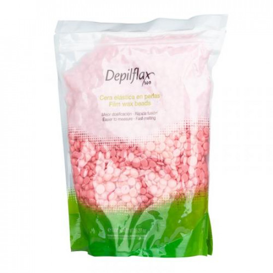 Depilflax 100 vosk na depiláciu Film Wax perličky ružové 1000g Depilflax 100 vosk na depiláciu Film Wax perličky ružové 1000g