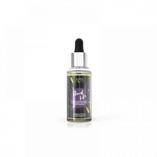 APIS Regeneračný olej na nechty a kožičku s vitamínom E Good Life, 30 ml APIS Regeneračný olej na nechty a kožičku s vitamínom E Good Life, 30 ml