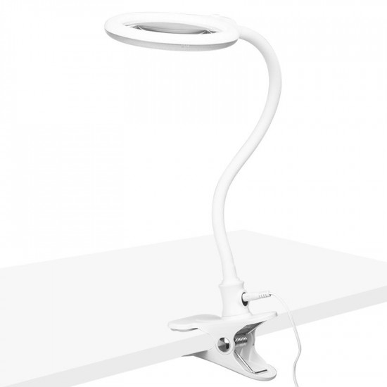 Kozmetická lupa lampa ELEGANTE 2014-2R 30 LED SMD 5D s podstavcom na stôl Kozmetická lupa lampa ELEGANTE 2014-2R 30 LED SMD 5D s podstavcom na stôl