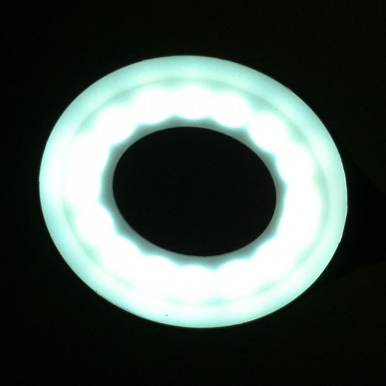 Manikérska pracovná LED lampa na stôl SNAKE Ring biela Manikérska pracovná LED lampa na stôl SNAKE Ring biela