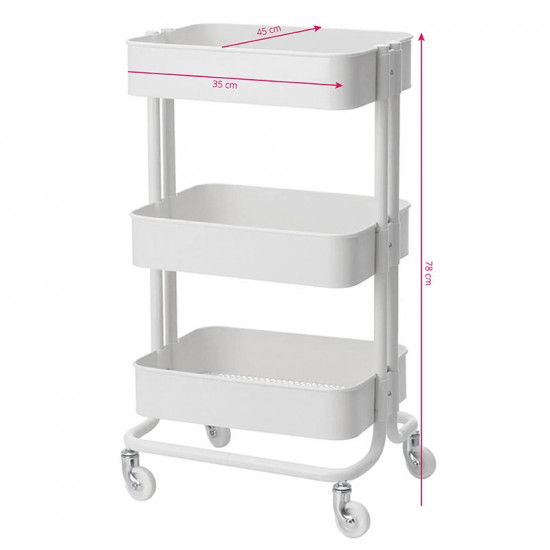 Kozmetický stolík HS05 biely Kozmetický stolík HS05 biely