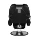 Barberské kreslo Hair System New York čierne