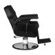 Barberské kreslo Hair System New York čierne