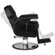 Barberské kreslo Hair System New York čierne