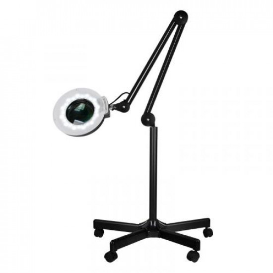 Kozmetická lupa lampa LED S5 + statív čierna Kozmetická lupa lampa LED S5 + statív čierna