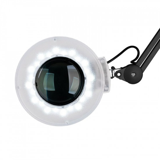 Kozmetická lupa lampa LED S5 + statív čierna Kozmetická lupa lampa LED S5 + statív čierna