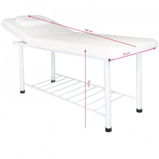 Masérske lehátko AM-812 Basic biele Masérske lehátko AM-812 Basic biele
