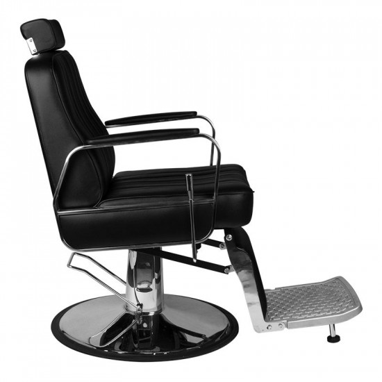Barberské kreslo Gabbiano Patrizio čierne Barberské kreslo Gabbiano Patrizio čierne