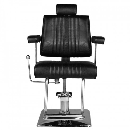 Barberske kreslo Hair System SM185 čierne Barberske kreslo Hair System SM185 čierne