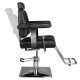 Barberske kreslo Hair System SM185 čierne Barberske kreslo Hair System SM185 čierne