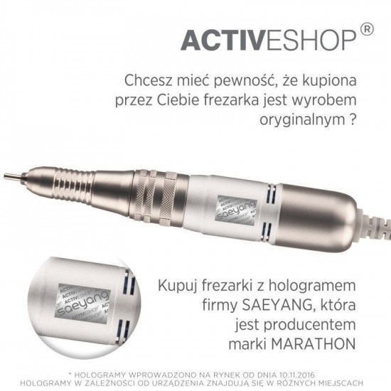 Brúska na nechty SEAYANG Marathon K35 Cube biela + SH30N Brúska na nechty SEAYANG Marathon K35 Cube biela + SH30N