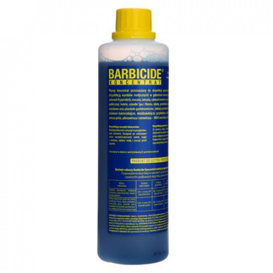 BARBICIDE koncentrát na dezinfekciu nástrojov a príslušenstva 500 ml BARBICIDE koncentrát na dezinfekciu nástrojov a príslušenstva 500 ml