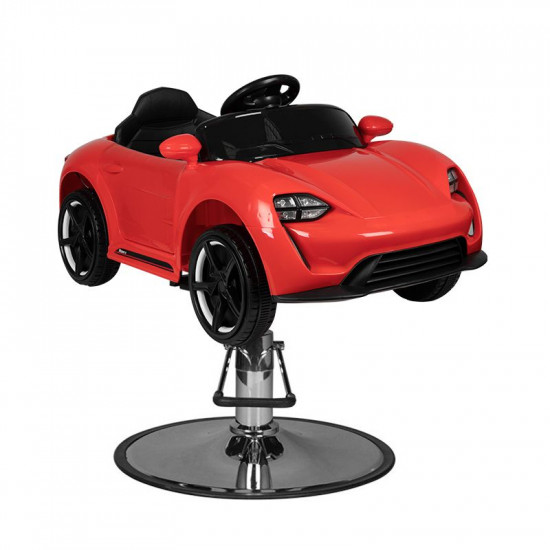 Detské kadernícke kreslo - autíčko Porshe červené Detské kadernícke kreslo - autíčko Porshe červené