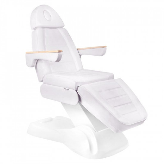 Elektrické kozmetické kreslo Sillon Lux 273B 3 motorové biele Elektrické kozmetické kreslo Sillon Lux 273B 3 motorové biele