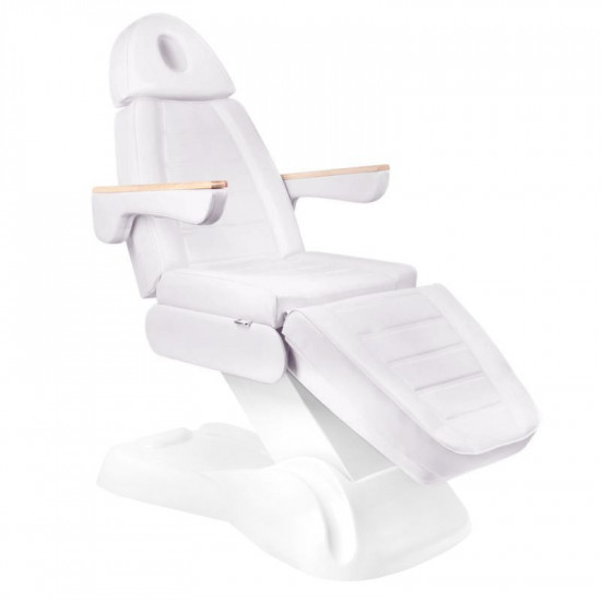 Elektrické kozmetické kreslo Sillon Lux 273B 3 motorové biele Elektrické kozmetické kreslo Sillon Lux 273B 3 motorové biele