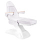 Elektrické kozmetické kreslo Sillon Lux 273B 3 motorové biele Elektrické kozmetické kreslo Sillon Lux 273B 3 motorové biele