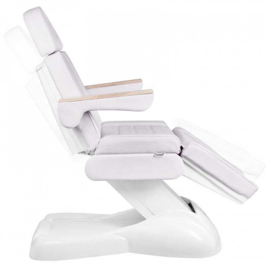 Elektrické kozmetické kreslo Sillon Lux 273B 3 motorové biele Elektrické kozmetické kreslo Sillon Lux 273B 3 motorové biele