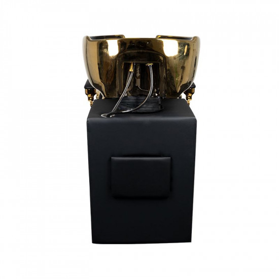 Barbersky umývací box Gabbiano Claudius Gold čierny Barbersky umývací box Gabbiano Claudius Gold čierny