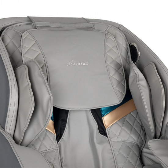 Masážne kreslo Sakura Comfort 806 šedé Masážne kreslo Sakura Comfort 806 šedé
