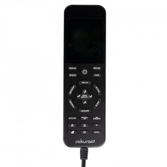 Masážne kreslo Sakura Comfort 806 šedé Masážne kreslo Sakura Comfort 806 šedé