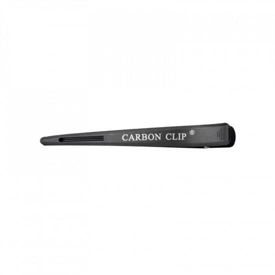 Kadernícke klipsy do vlasov Carbon E-15 čierne 11,5 cm, 6 ks Kadernícke klipsy do vlasov Carbon E-15 čierne 11,5 cm, 6 ks