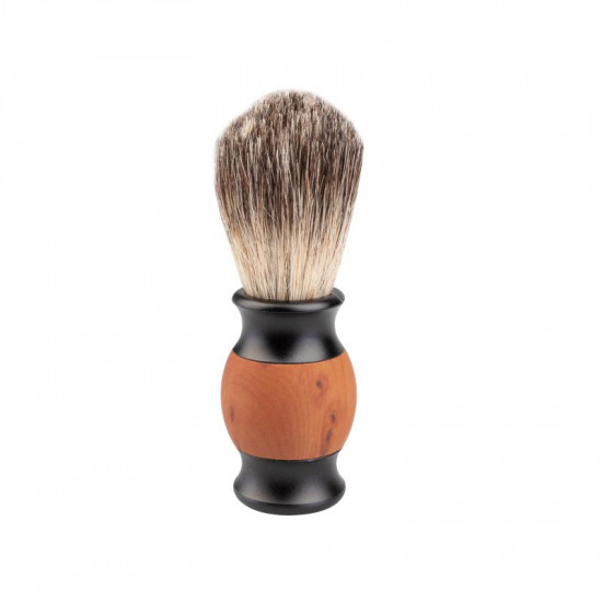 Barberská štetka na holenie De Lux - jazvec Barberská štetka na holenie De Lux - jazvec
