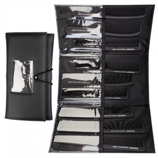 Karbónové hrebene sada Toni & Guy N-20 9 ks Karbónové hrebene sada Toni & Guy N-20 9 ks