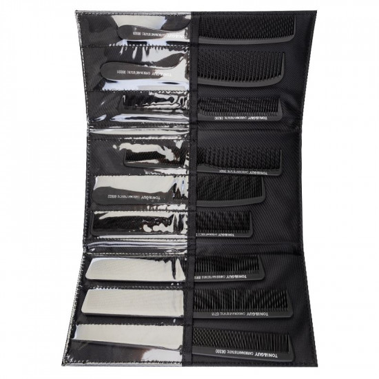 Karbónové hrebene sada Toni & Guy N-20 9 ks Karbónové hrebene sada Toni & Guy N-20 9 ks