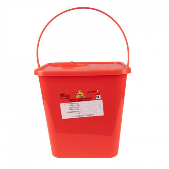 Nádoba na medicÍnsky odpad 5,0 l Nádoba na medicÍnsky odpad 5,0 l