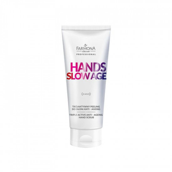 Farmona Hands Slow Age trojaktívny anti-age peeling na ruky 200 ml Farmona Hands Slow Age trojaktívny anti-age peeling na ruky 200 ml