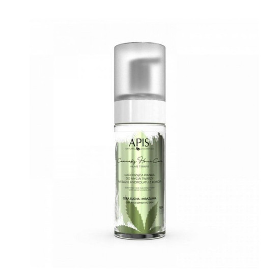 Apis upokojujúca čistiaca pena na báze hydrolátu z konope 150 ml Apis upokojujúca čistiaca pena na báze hydrolátu z konope 150 ml