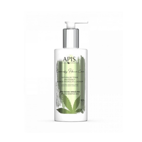 Apis prírodné upokojujúce tonikum na báze hydrolátu z konope 300 ml Apis prírodné upokojujúce tonikum na báze hydrolátu z konope 300 ml