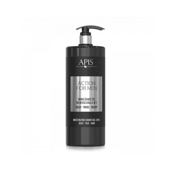 Apis Action for men hydratačný sprchový gél pre mužov 3v1 1L Apis Action for men hydratačný sprchový gél pre mužov 3v1 1L