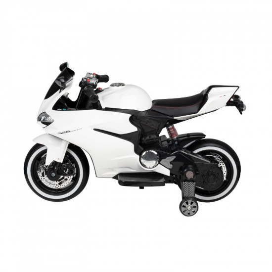 Elektrická motorka na batériu SX1628 biela