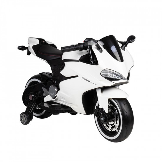 Elektrická motorka na batériu SX1628 biela