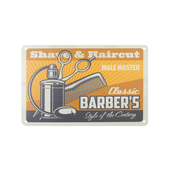 Ceduľa Barbershop B 001 Ceduľa Barbershop B 001